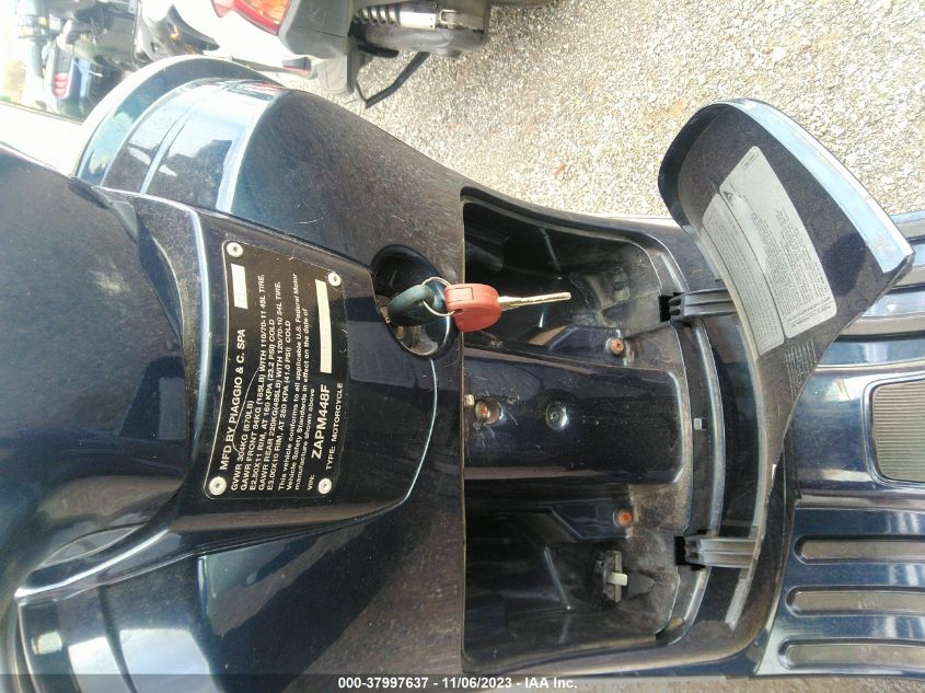 2009 VESPA LX 150 - ZAPM448F495017078
