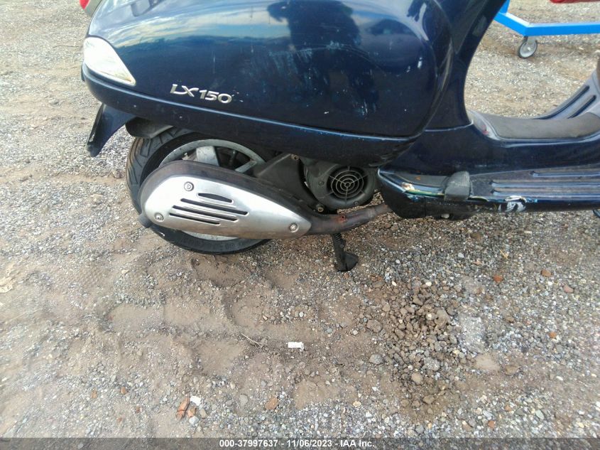 2009 VESPA LX 150 - ZAPM448F495017078