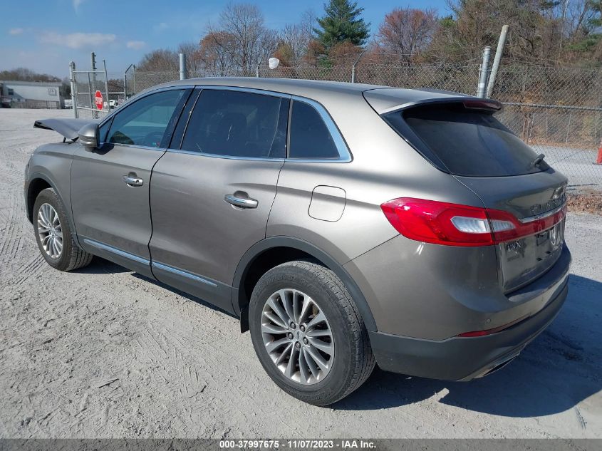 2017 LINCOLN MKX SELECT - 2LMPJ8KR5HBL52331