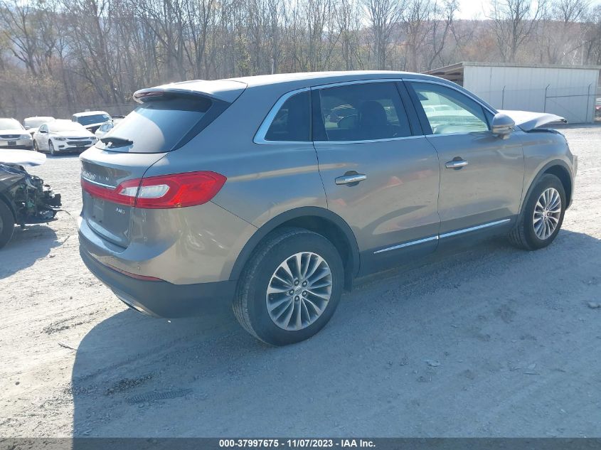 2017 LINCOLN MKX SELECT - 2LMPJ8KR5HBL52331