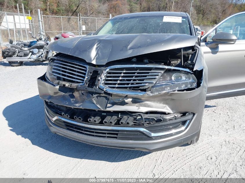 2017 LINCOLN MKX SELECT - 2LMPJ8KR5HBL52331