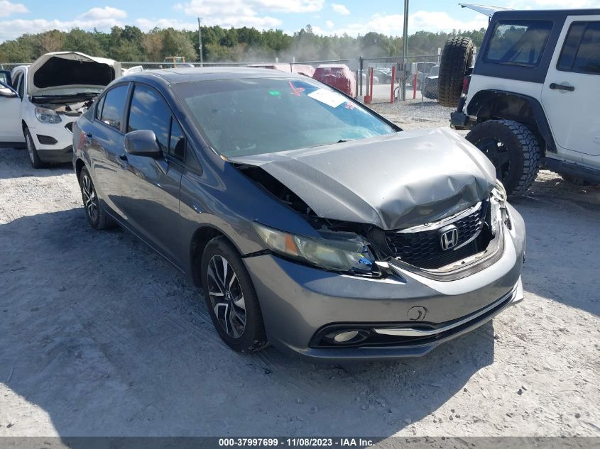 2013 HONDA CIVIC EXL - 2HGFB2F96DH504402