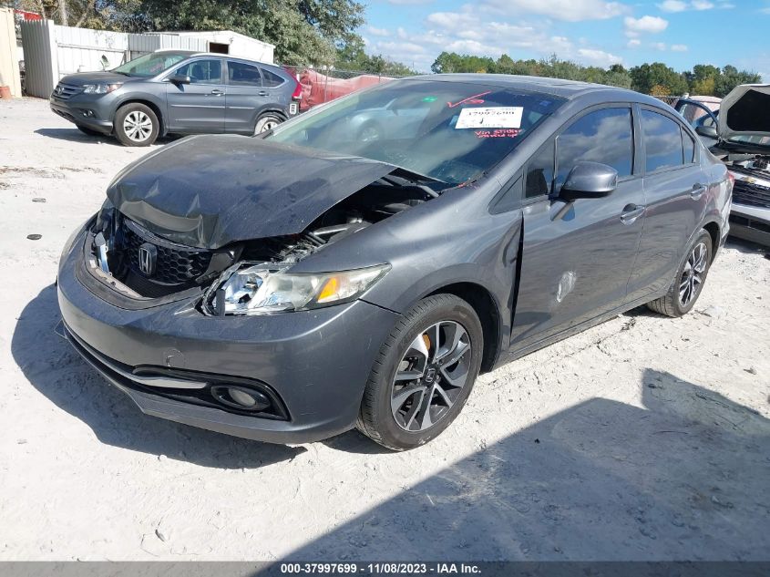 2013 HONDA CIVIC EXL - 2HGFB2F96DH504402