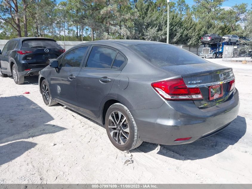2013 HONDA CIVIC EXL - 2HGFB2F96DH504402