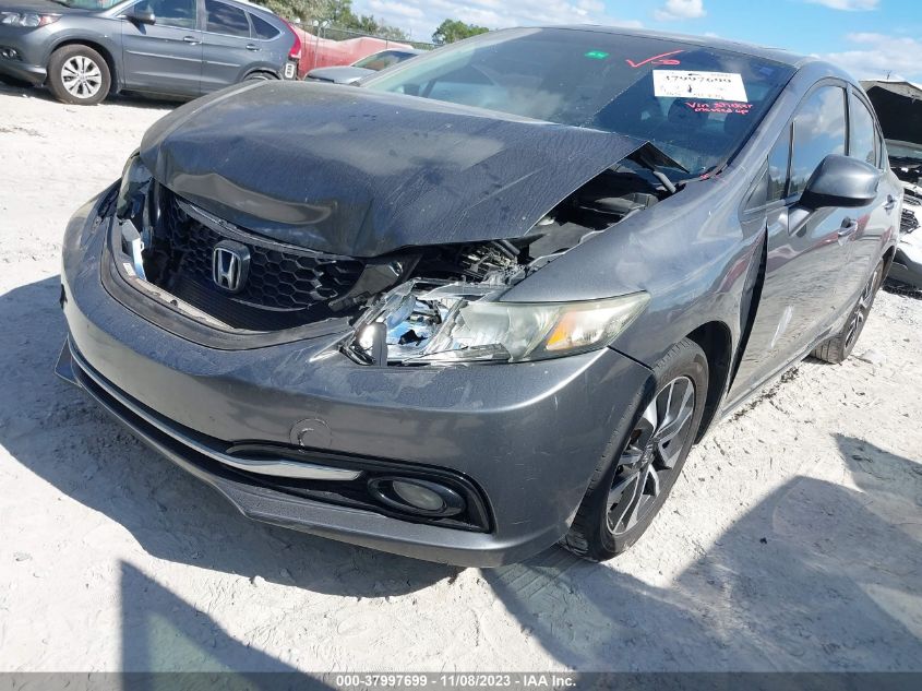 2013 HONDA CIVIC EXL - 2HGFB2F96DH504402