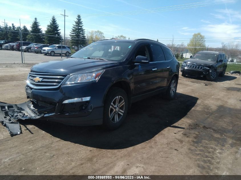 2017 CHEVROLET TRAVERSE LT - 1GNKRGKD1HJ294416