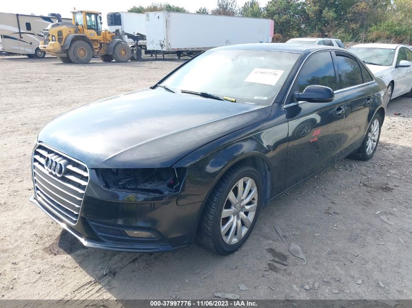 2013 AUDI A4 PREMIUM - WAUAFAFL5DN010863