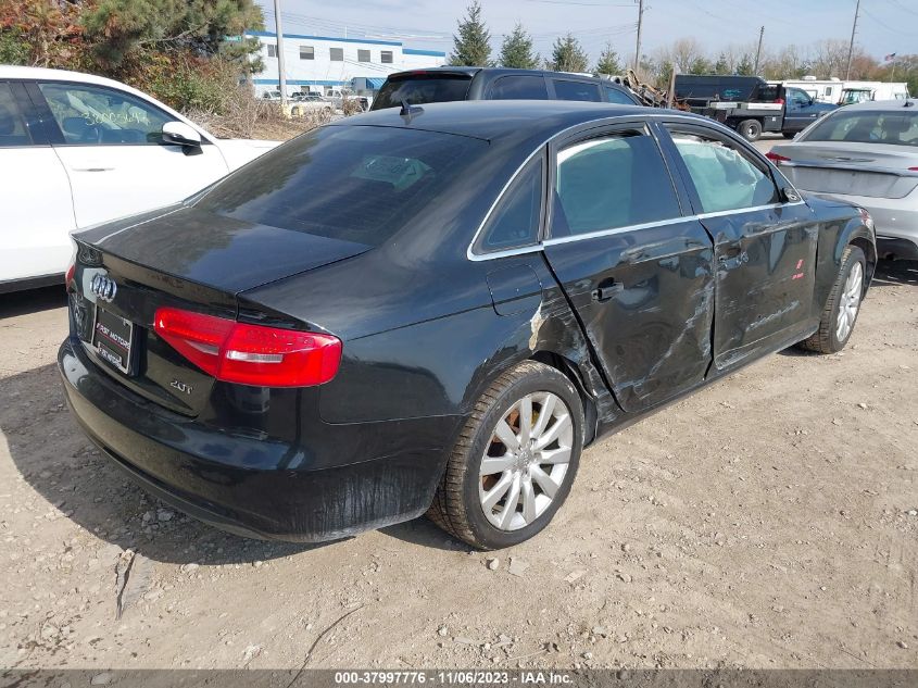 2013 AUDI A4 PREMIUM - WAUAFAFL5DN010863