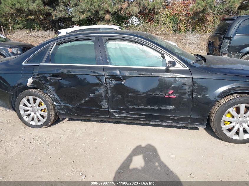 2013 AUDI A4 PREMIUM - WAUAFAFL5DN010863