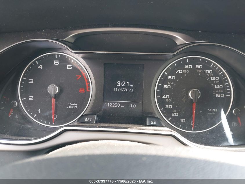 2013 AUDI A4 PREMIUM - WAUAFAFL5DN010863