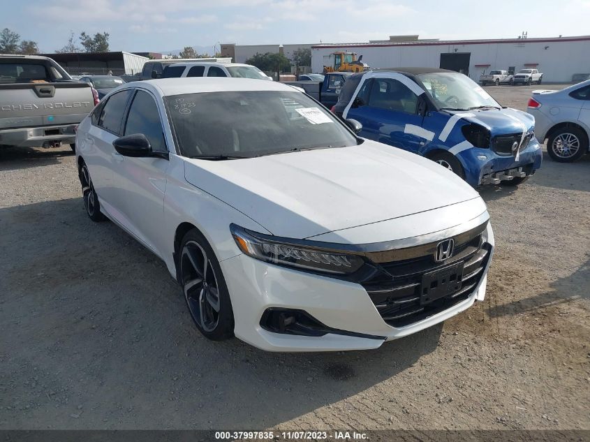 1HGCV1F38NA062187 HONDA ACCORD SEDAN SPORT 2022