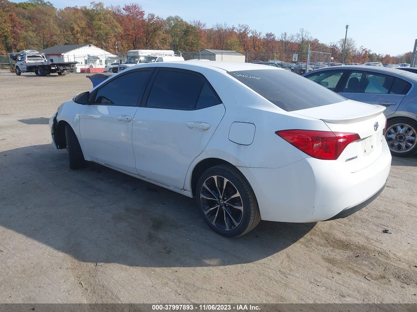 VIN 2T1BURHEXHC890543 2017 TOYOTA COROLLA L/LE/XLE/SE