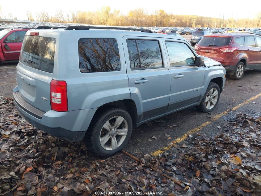 2013 JEEP PATRIOT LATITUDE - 1C4NJRFB1DD237000