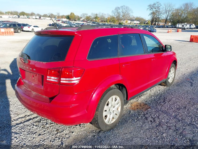 2016 DODGE JOURNEY SE - 3C4PDCABXGT222983