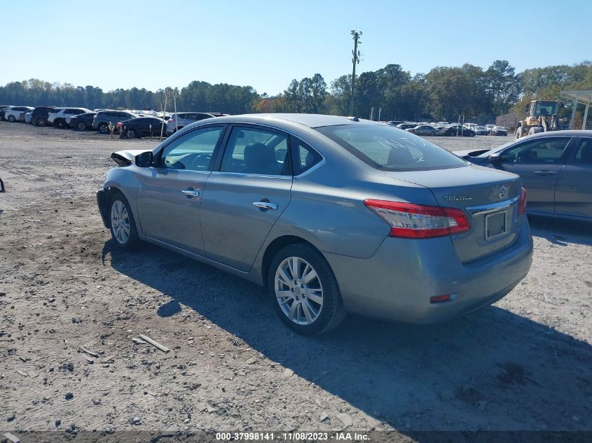 2013 NISSAN SENTRA SL - 3N1AB7AP7DL615143