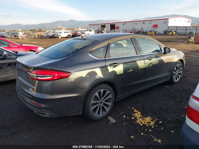 2019 FORD FUSION SE - 3FA6P0T98KR233276