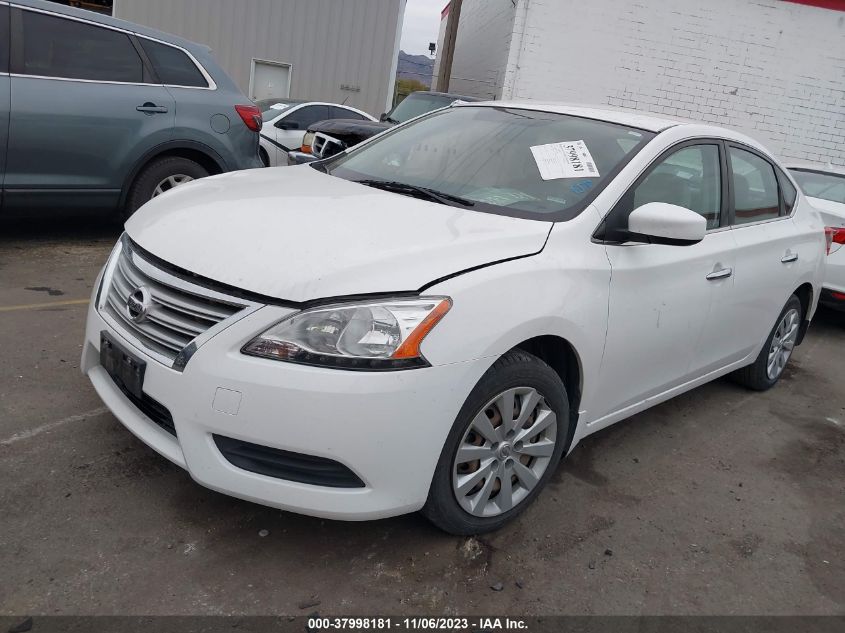 2015 NISSAN SENTRA FE+ S/S/SL/SR/SV - 3N1AB7AP6FY253540