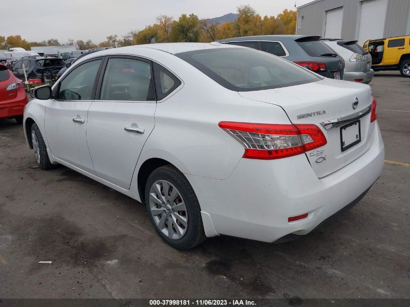 2015 NISSAN SENTRA FE+ S/S/SL/SR/SV - 3N1AB7AP6FY253540