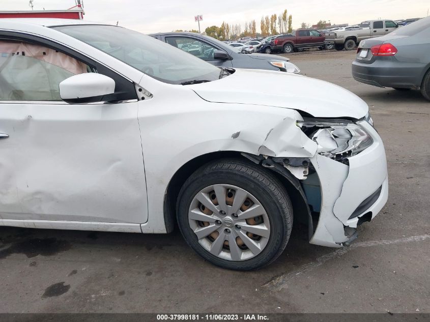 2015 NISSAN SENTRA FE+ S/S/SL/SR/SV - 3N1AB7AP6FY253540