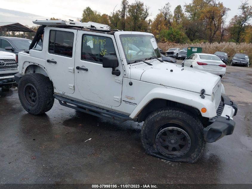 2013 JEEP WRANGLER UNLIMITED SAHARA - 1C4BJWEG8DL667160