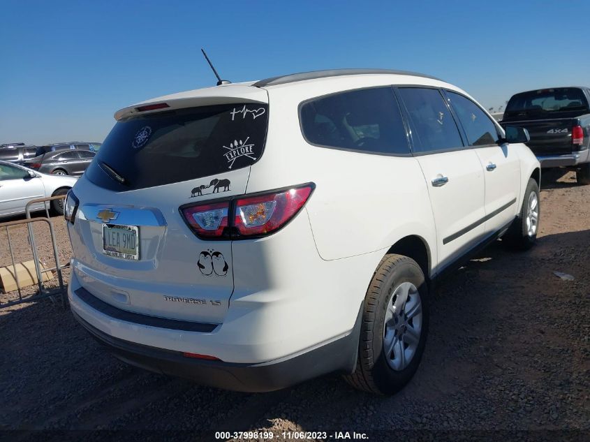 2014 CHEVROLET TRAVERSE LS - 1GNKRFED1EJ261708