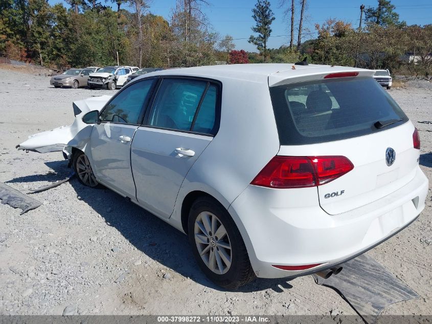 3VW217AU1FM018316 | 2015 VOLKSWAGEN GOLF