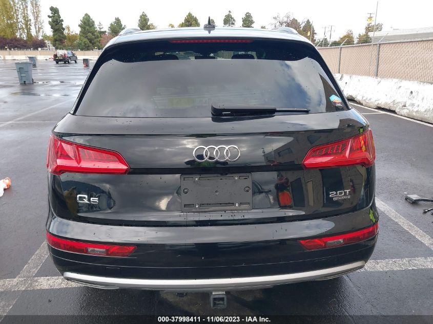 2018 AUDI Q5 PREMIUM - WA1ANAFYXJ2182072