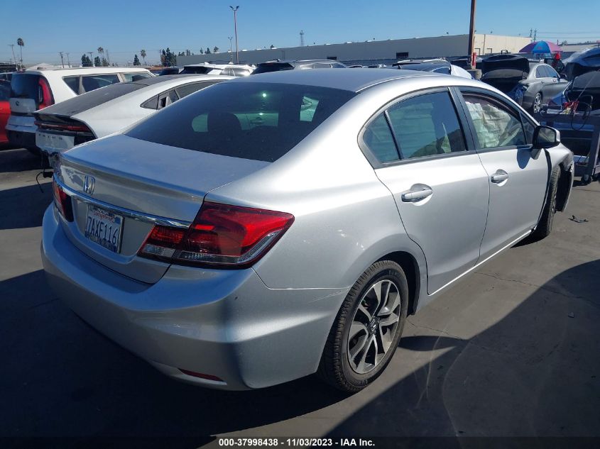 2013 HONDA CIVIC SDN EX 19XFB2F83DE251511