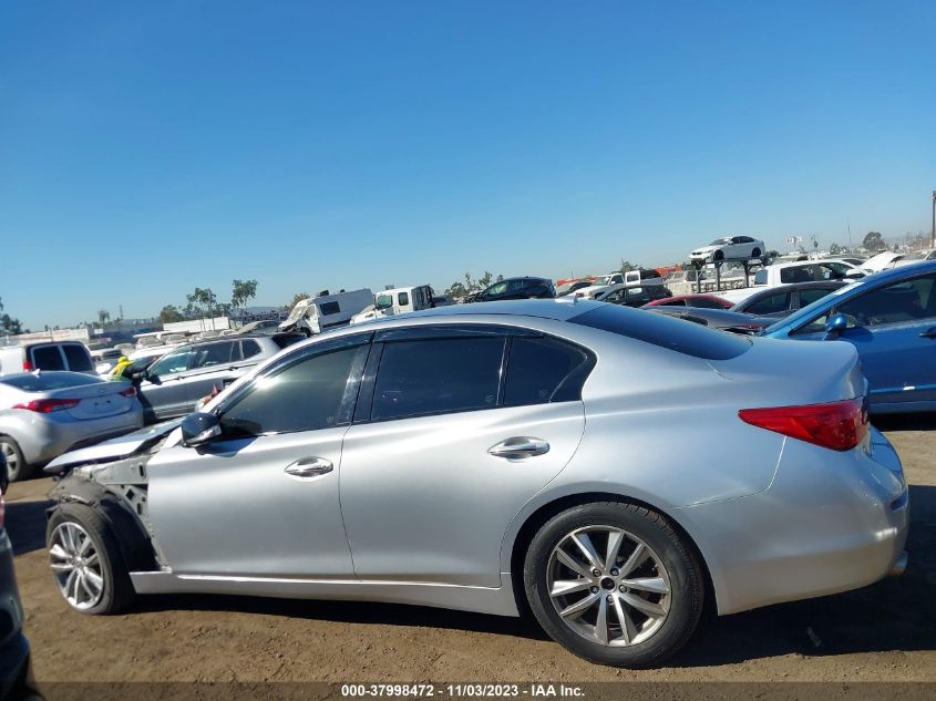 2015 INFINITI Q50 PREMIUM - JN1BV7AP1FM346738