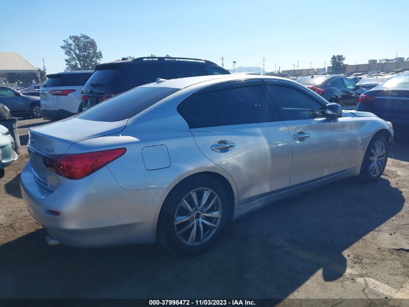 2015 INFINITI Q50 PREMIUM - JN1BV7AP1FM346738