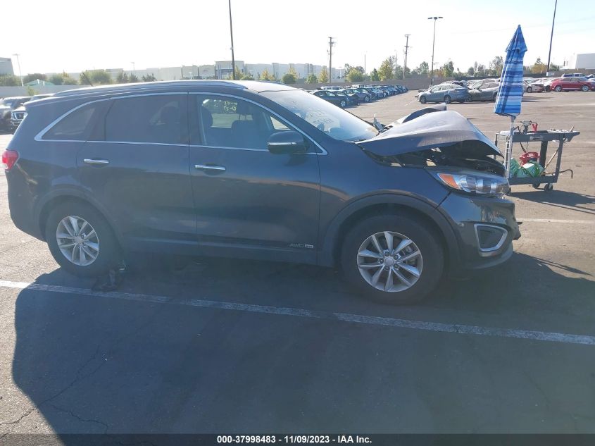 2018 KIA SORENTO LX V6 - 5XYPGDA59JG373691