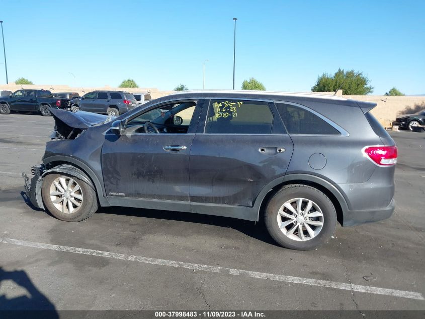 2018 KIA SORENTO LX V6 - 5XYPGDA59JG373691