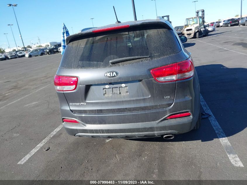 2018 KIA SORENTO LX V6 - 5XYPGDA59JG373691