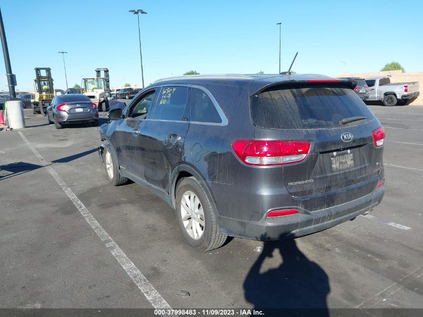 2018 KIA SORENTO LX V6 - 5XYPGDA59JG373691