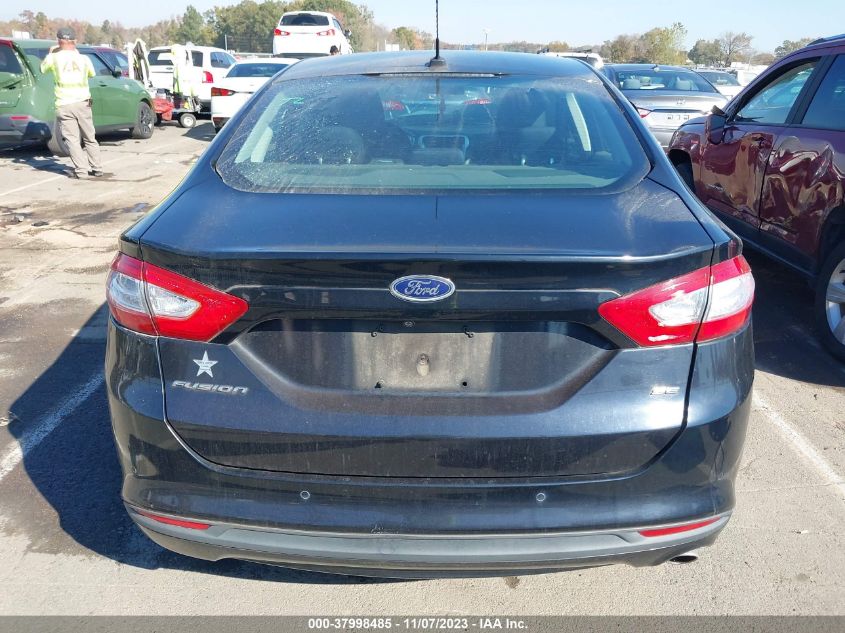 2016 FORD FUSION SE - 3FA6P0H74GR394089