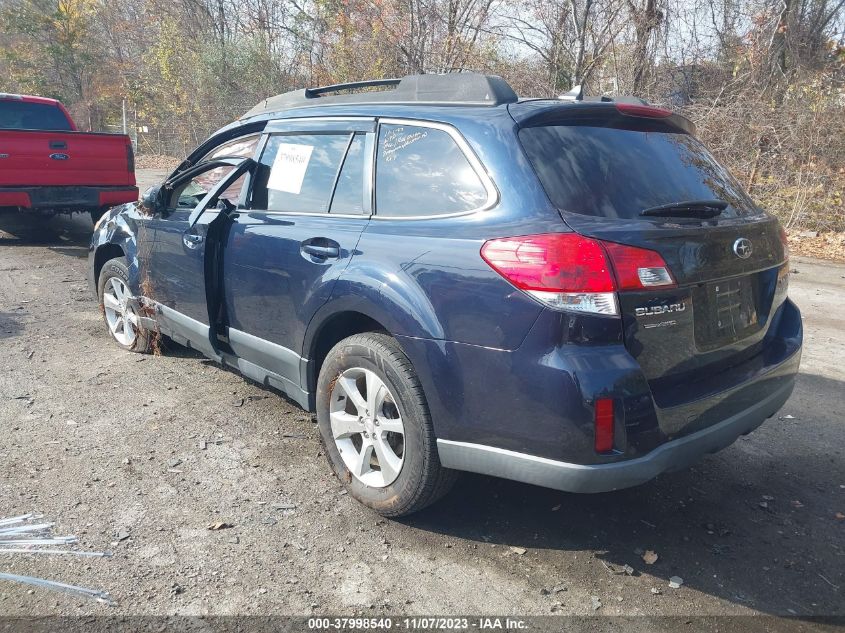 2013 SUBARU OUTBACK 2.5I LIMITED - 4S4BRBKC7D3318814