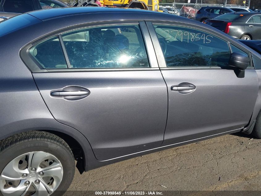 2015 HONDA CIVIC LX - 19XFB2F50FE296012