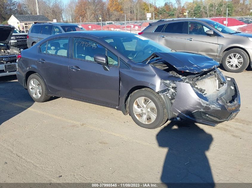 2015 HONDA CIVIC LX - 19XFB2F50FE296012