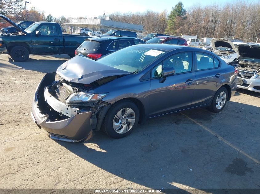 2015 HONDA CIVIC LX - 19XFB2F50FE296012