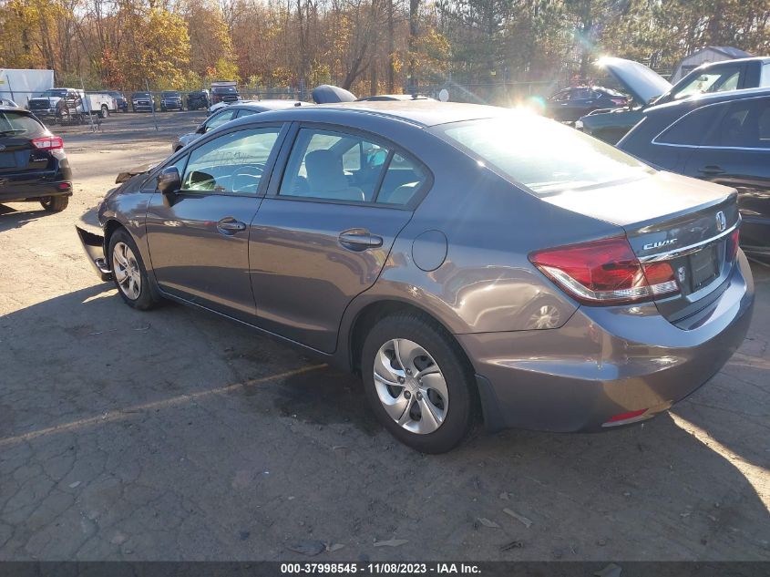 2015 HONDA CIVIC LX - 19XFB2F50FE296012