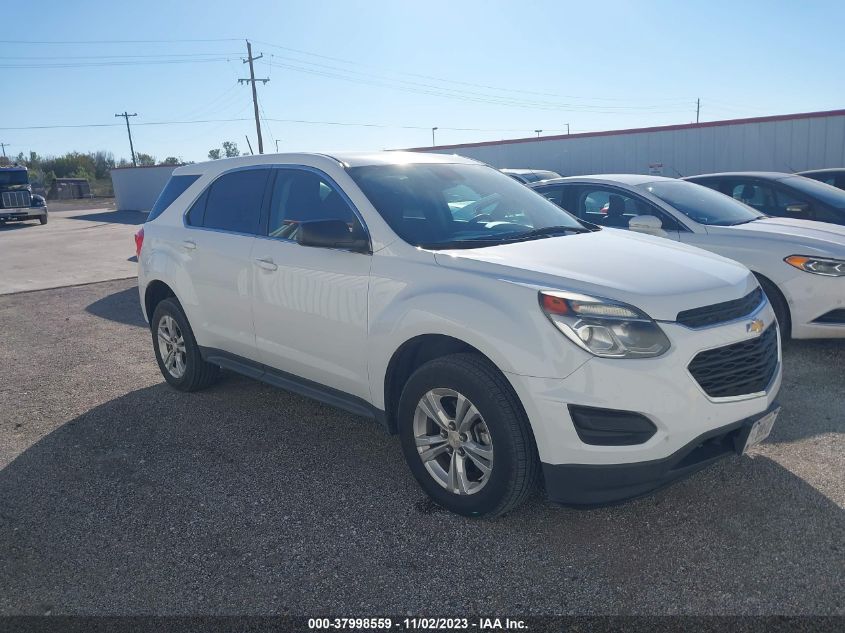 2017 CHEVROLET EQUINOX LS - 2GNALBEK4H1585965