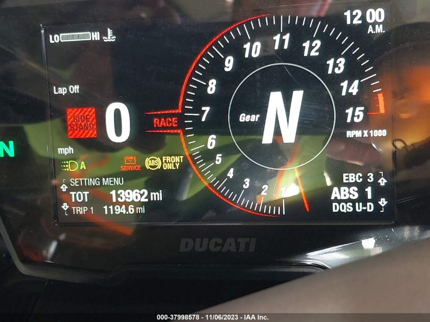 2020 DUCATI PANIGALE V4/V4S/V4S SPECIALE ZDMDAGNW0LB014336