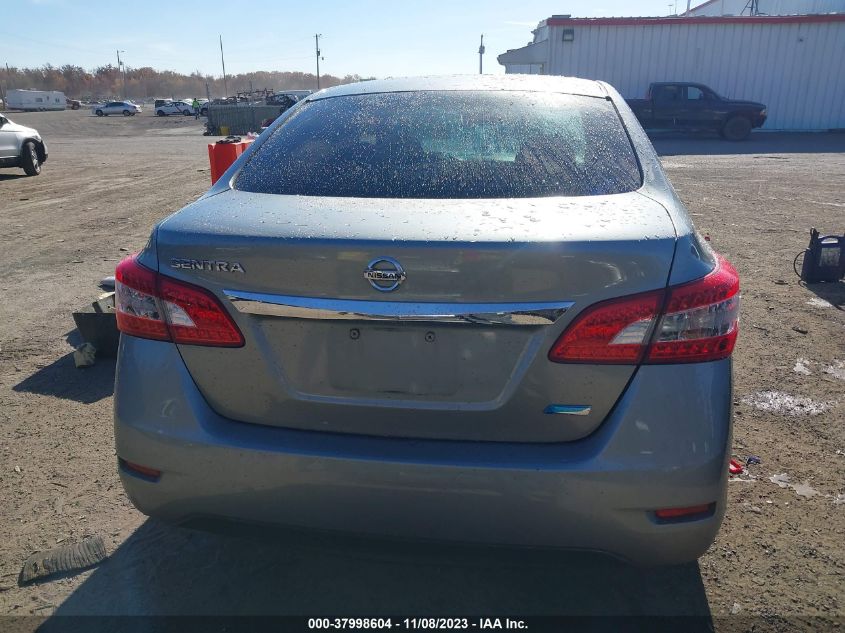 2013 NISSAN SENTRA S - 3N1AB7AP1DL611279