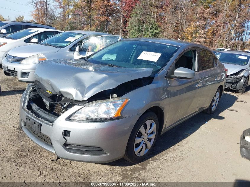 2013 NISSAN SENTRA S - 3N1AB7AP1DL611279