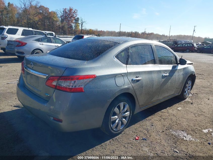 2013 NISSAN SENTRA S - 3N1AB7AP1DL611279