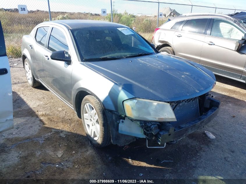 2013 DODGE AVENGER SE - 1C3CDZAG3DN533975