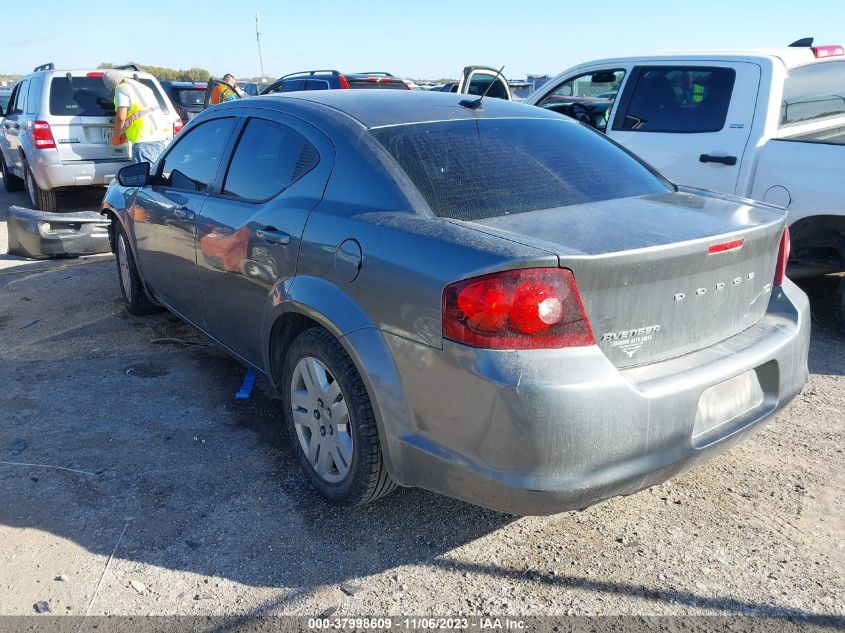 2013 DODGE AVENGER SE - 1C3CDZAG3DN533975