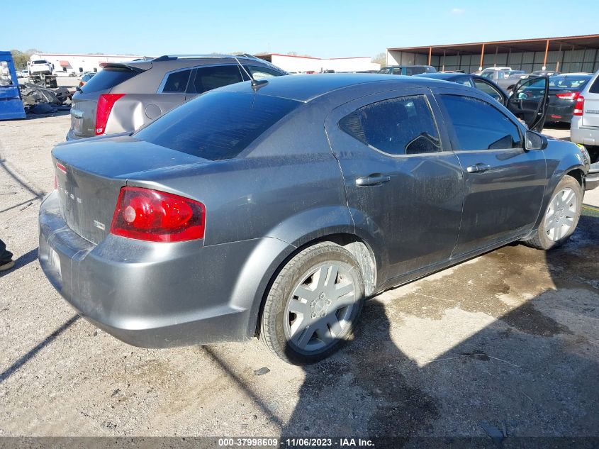2013 DODGE AVENGER SE - 1C3CDZAG3DN533975