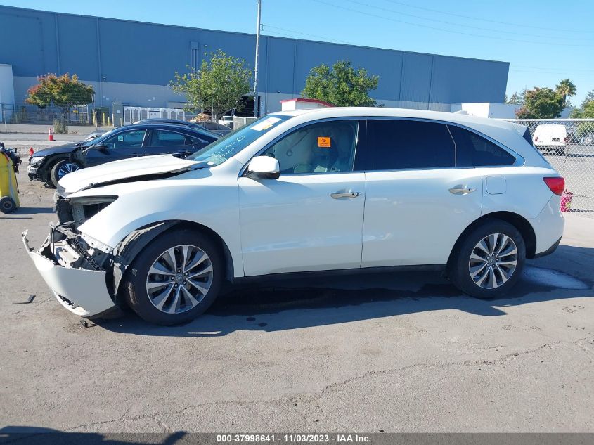 2015 ACURA MDX TECHNOLOGY PACKAGE - 5FRYD3H40FB005689