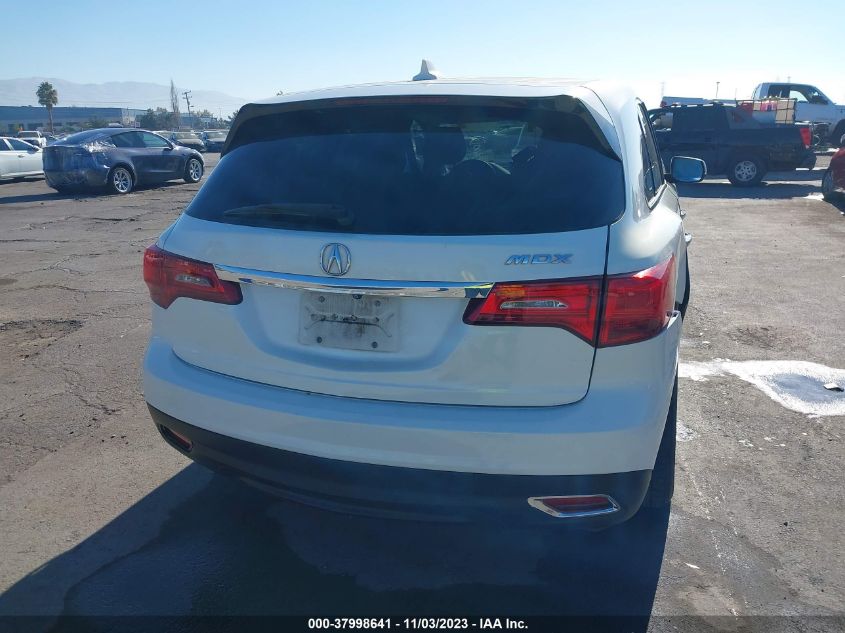 2015 ACURA MDX TECHNOLOGY PACKAGE - 5FRYD3H40FB005689